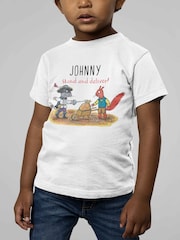 Personalised "Stand and deliver!" Highway Rat Childrens T-Shirt by Star Editions - Image 2 of 4