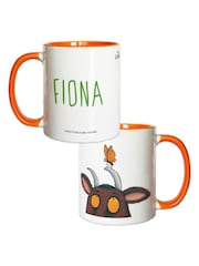 Star Editions Orange Personalised Gruffalo And Butterfly Coloured Insert Mug - Image 3 of 3