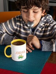 Star Editions Yellow Personalised Mouse Coloured Insert Mug - Image 1 of 3