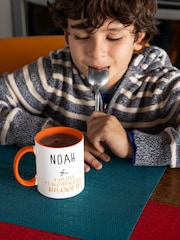 Star Editions Orange Personalised Room On The Broom Coloured Insert Mug - Image 1 of 3