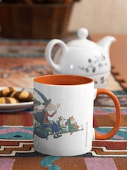 Star Editions Orange Personalised Room On The Broom Coloured Insert Mug - Image 2 of 3