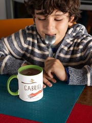 Star Editions Green Personalised Fox and Gruffalo Coloured Insert Mug - Image 1 of 3