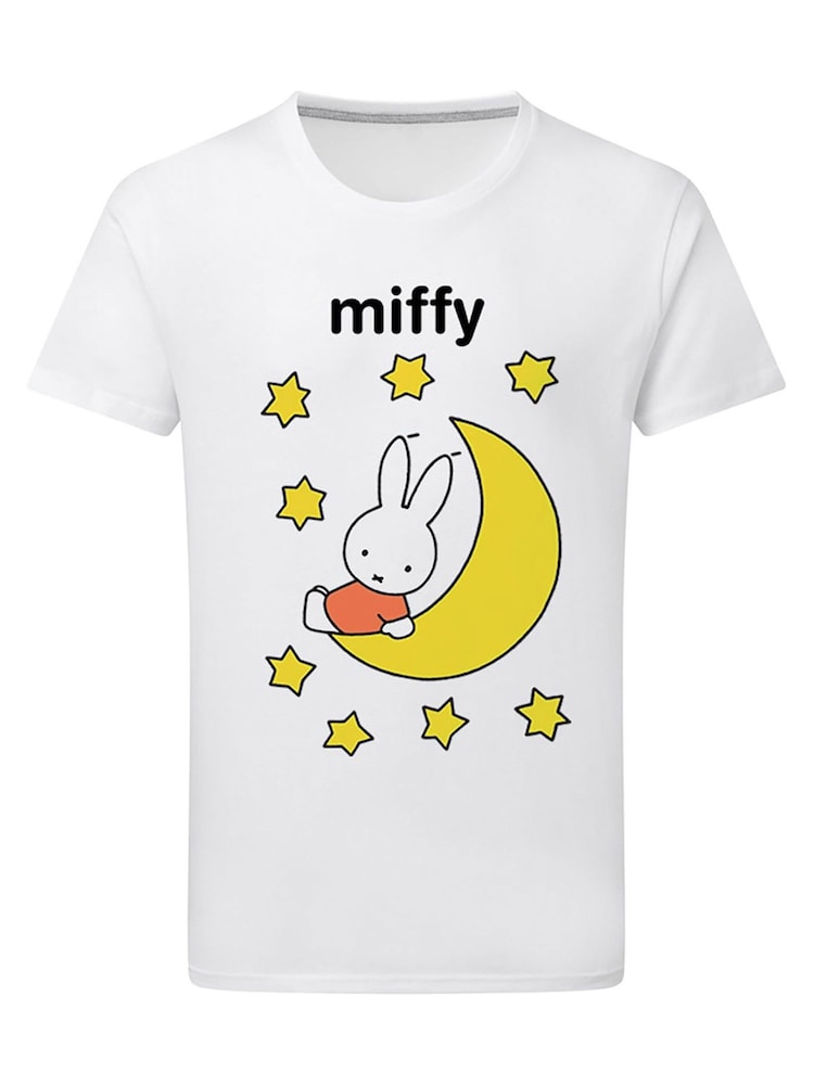 Star Editions Personalised Miffy Shining Bright White 100% Cotton T-Shirt - Image 2 of 2