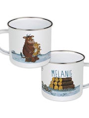 Star Editions Personalised Gruffalo Family Enamel White Mug - Image 1 of 1