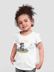 Star Editions Kids White 100% Cotton Personalised Highway Rat T-Shirt - Image 2 of 3