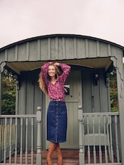 Crew Clothing, Mia, Denim-Rock - Bild 1 von 8
