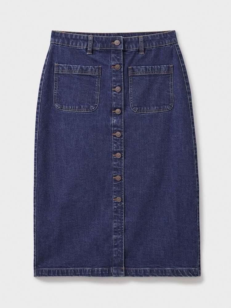 Crew Clothing, Mia, Denim-Rock - Bild 8 von 8 Crew Clothing, Mia, Denim-Rock - Bild 8 von 8