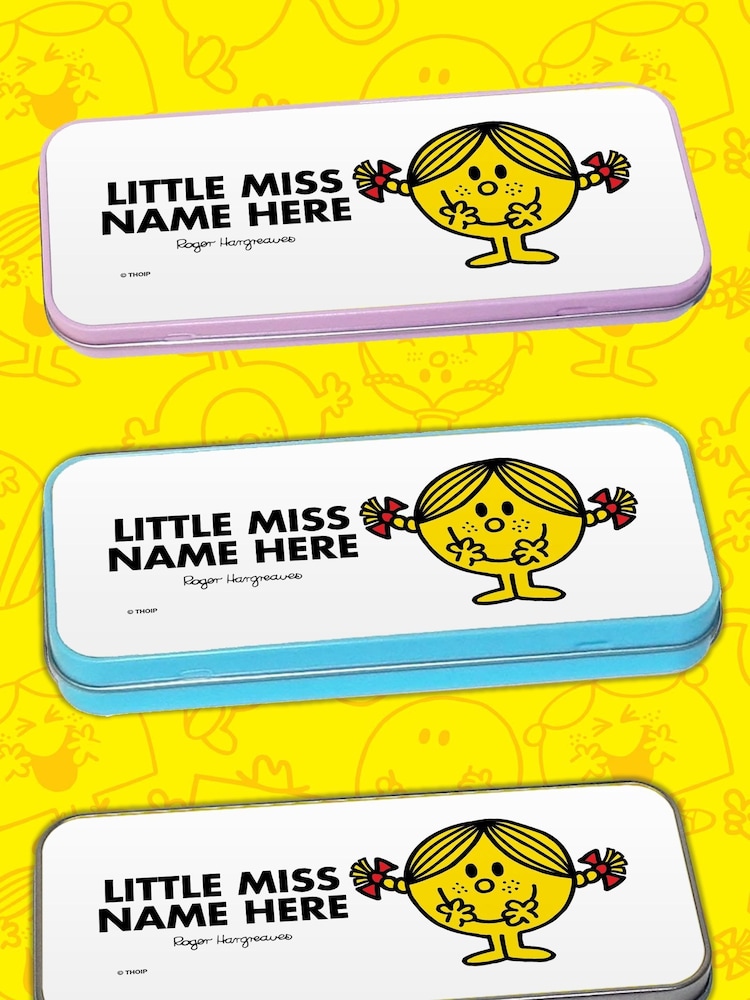 Star Editions Personalised Little Miss Black Pencil Tin - Image 2 of 3