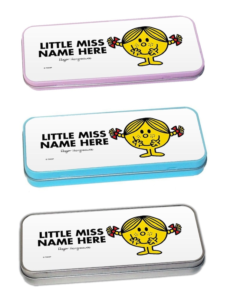 Star Editions Personalised Little Miss Black Pencil Tin - Image 3 of 3