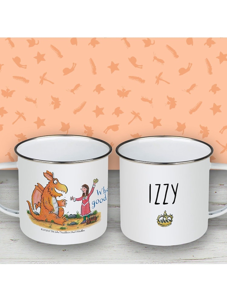 Star Editions Personalised What a good idea Zog Enamel White Mug - Image 2 of 2