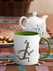 Star Editions Man Green Personalised Stick Running Coloured Insert Mug - Image 2 of 2