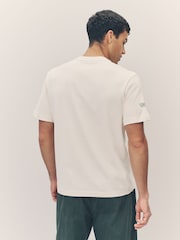 Lacoste Classic Fit Heavy Jersey Mesh Insert T-Shirt - Image 2 of 8
