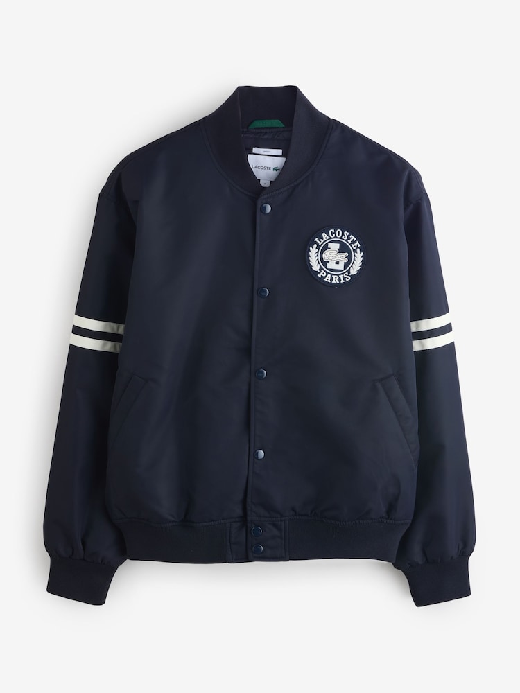Lacoste Blue Lightweight Bomber Jacket - Image 1 of 1