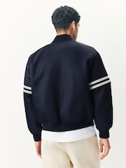 Lacoste Blue Lightweight Bomber Jacket - Bild 2 von 4