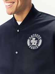 Lacoste Blue Lightweight Bomber Jacket - Bild 3 von 4