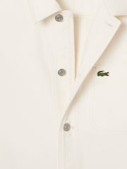 Lacoste Woven Denim Overshirt - Image 7 of 7