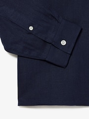 Camisa de lino de corte estándar de Lacoste - Imagen 7 de 7
