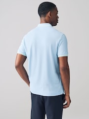 Lacoste Regular Fit Stripe Collar Piqué Polo Shirt - Image 2 of 7