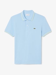 Lacoste Regular Fit Stripe Collar Piqué Polo Shirt - Image 5 of 7