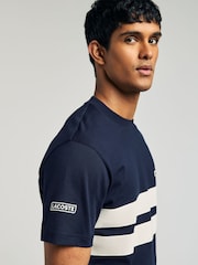 Lacoste Classic Fit Heavy Jersey Mesh Insert T-Shirt - Image 4 of 5