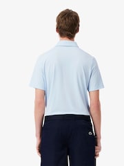 Синий - Lacoste футболка-поло классического кроя с УФ-защитой Golf - Изображение 2 из 6