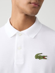 Lacoste Cotton Piqué Badge Polo Shirt - Image 4 of 6