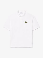 Lacoste Cotton Piqué Badge Polo Shirt - Image 5 of 6