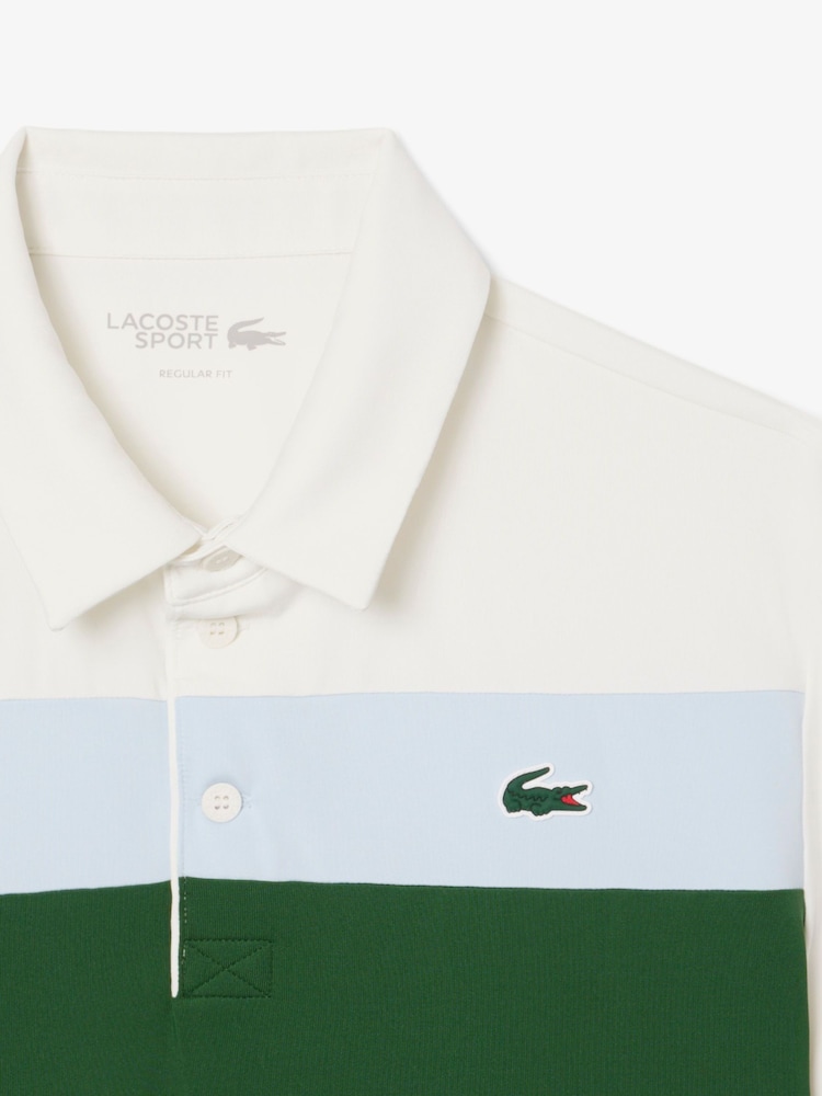 Lacoste Regular Fit Ultra Dry UV Protect Stretch Golf Polo Shirt - Image 2 of 2