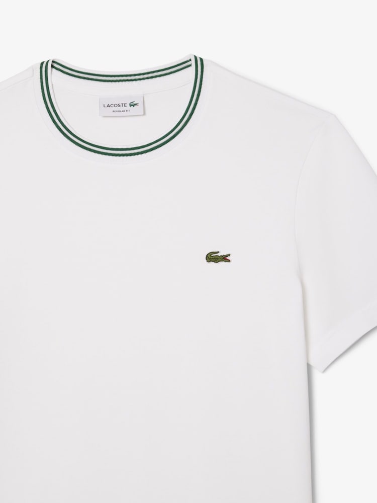 Lacoste Regular Fit Petit Pique T-Shirt - Image 5 of 5 Lacoste Regular Fit Petit Pique T-Shirt - Image 5 of 5