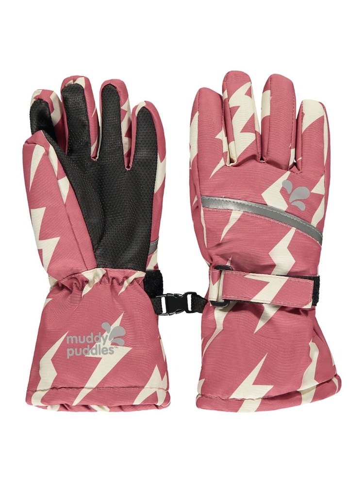Muddy Puddles Kids Waterproof Ski Gloves - Image 1 of 2