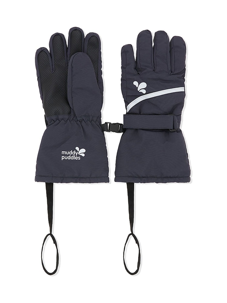 Muddy Puddles Kids Waterproof Ski Gloves - Image 1 of 2