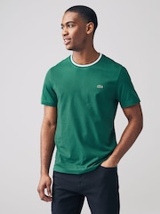 Grün - Lacoste Piqué-T-Shirt in normaler Passform, Petite - Bild 1 von 5