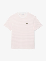 Lacoste Classic Fit Striped Heavy Cotton T-Shirt - Image 5 of 6