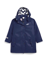 Muddy Puddles Navy Blue Muddy Puddles Waterproof Insulated Puddleflex Jacket - Image 3 of 4