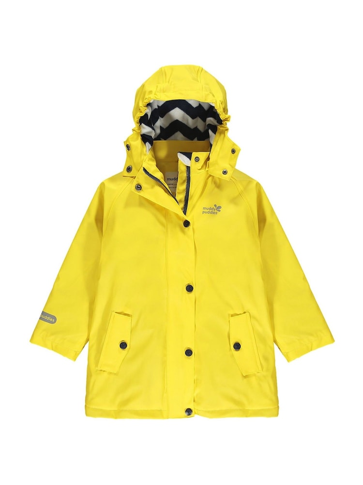 Muddy Puddles Yellow Muddy Puddles Waterproof Insulated Puddleflex Jacket - Image 2 of 3