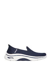 Skechers Blue Go Walk Arch Fit 2.0 Slip In Trainers - Image 1 of 3