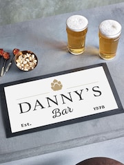 Loveabode Personalised Black Beer Mat - Image 3 of 4