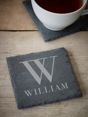 Personalised Initial Slate Coaster - Image 3 of 4