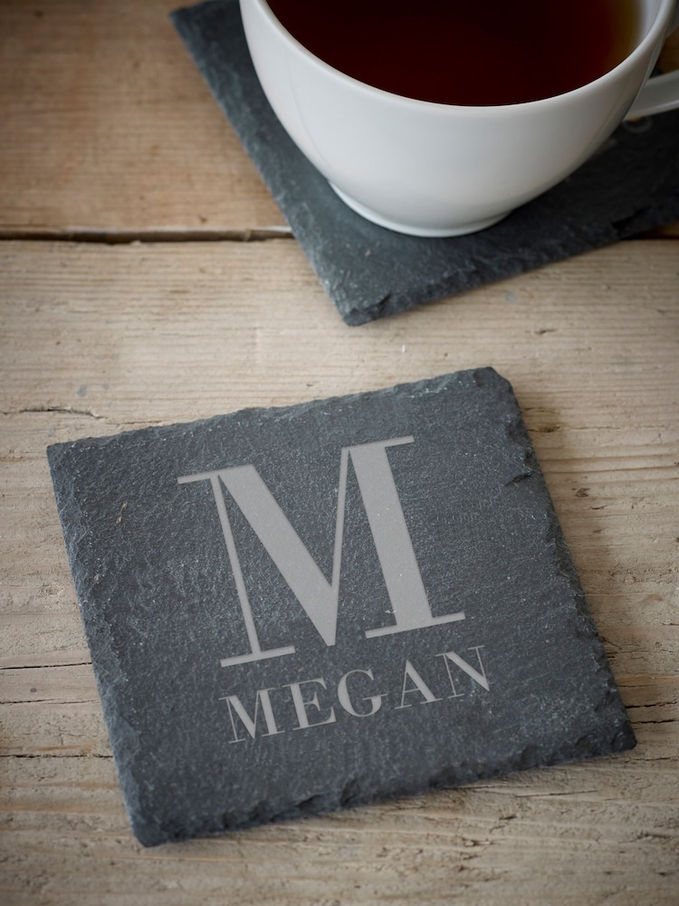 Personalised Initial Slate Coaster - Image 4 of 4