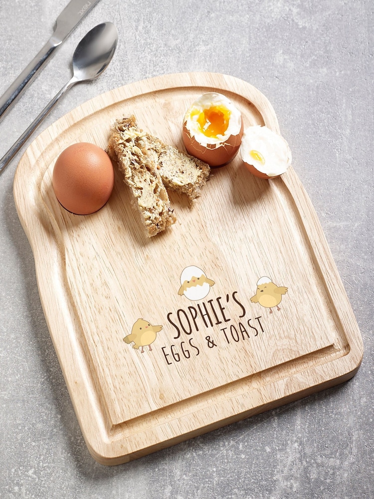 Loveabode Natural Personalised Chick Egg Board - Image 1 of 4