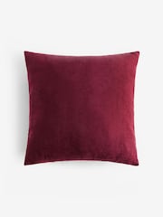 Fuchsia Pink 59 x 59cm Haze Velvet Stripe Cushion - Image 4 of 5