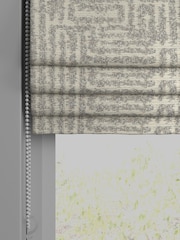 Grey Textured Maze Jacquard Made to Measure Roman Blinds - Image 5 of 6