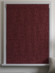 Wine Red Burgundy Heavyweight Chenille Made to Measure Roman Blind - Image 5 of 6