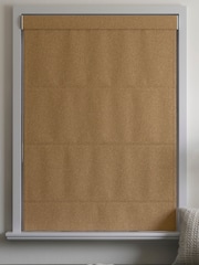 Dark Gold Cosy Chenille Made to Measure Roman Blinds - Image 2 of 6