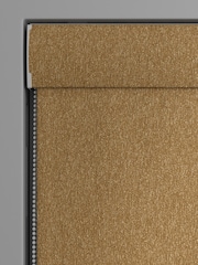Dark Gold Cosy Chenille Made to Measure Roman Blinds - Image 3 of 6