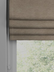 Natural Soft Touch Chenille Made to Measure Roman Blind - Image 2 of 6