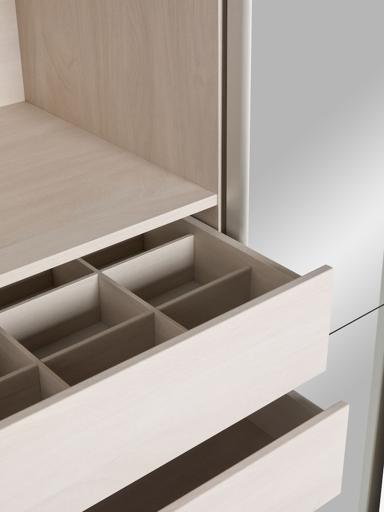 Mirror Sloane Glass 2m Sliding Semi Fitted Wardrobe - Image 12 of 12 Mirror Sloane Glass 2m Sliding Semi Fitted Wardrobe - Image 12 of 12