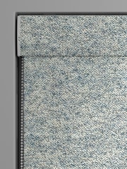 Blue Cosy Texture Made to Measure Roman Blind - Image 3 of 6
