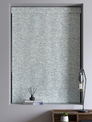 Blue Cosy Texture Made to Measure Roman Blind - Image 5 of 6