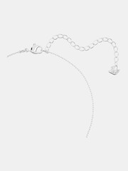 Swarovski Silver Tone Rhodium Plated Round Cut Solitaire Pendant - Image 3 of 7
